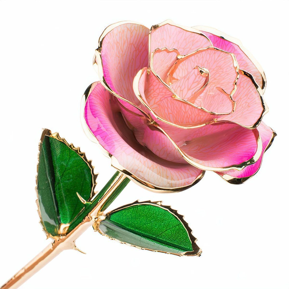 24K Gold Plated Artificial Rose - Valentines