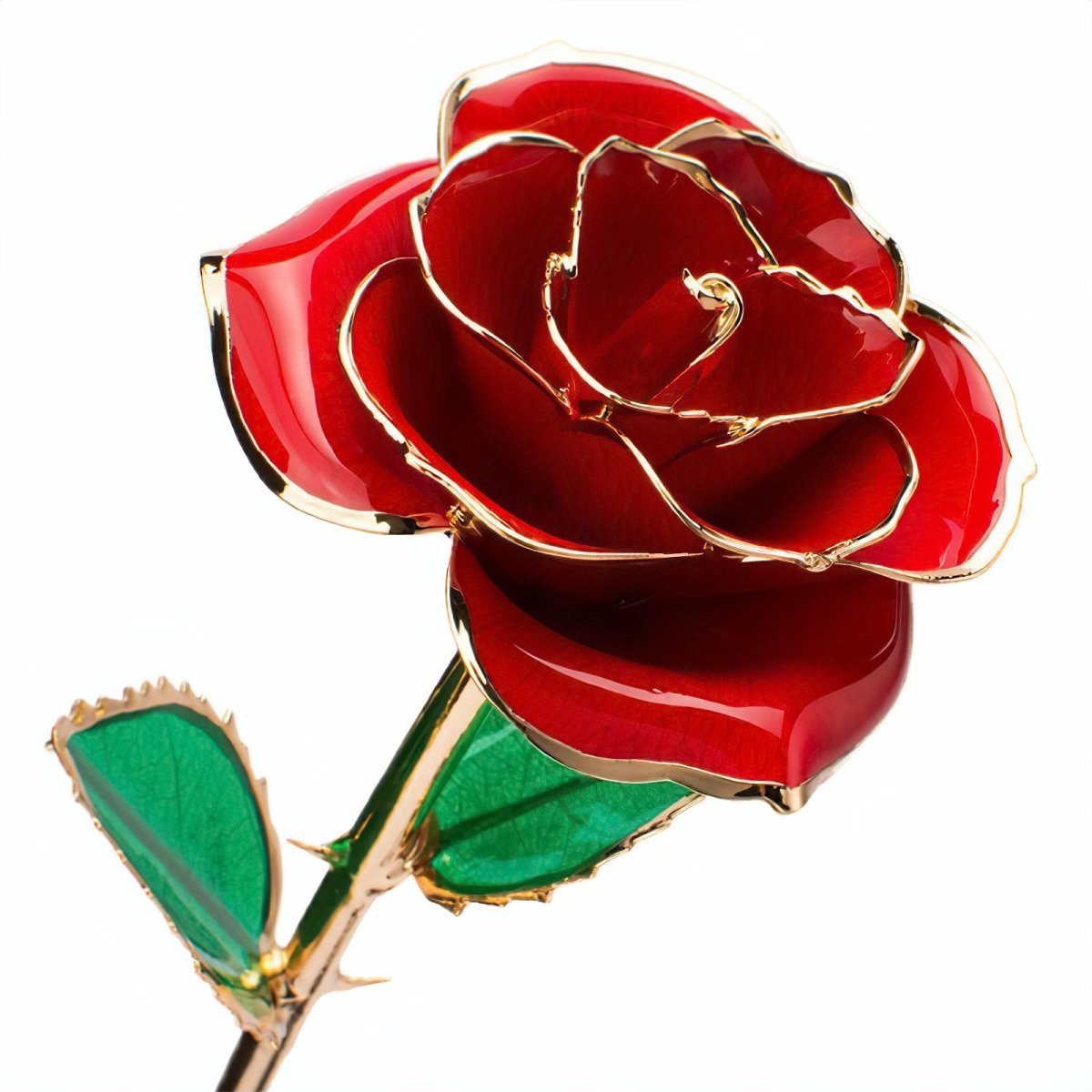 24K Gold Plated Artificial Rose - Valentines