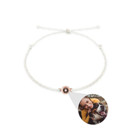 Personalized Photo Projection Bracelet - Valentines